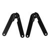 Hinges Kit Folding Hinges Robust Construction Stable Bearing Capacity 180-Degree Opening 180 Degree Opening Hinges For Cabinets