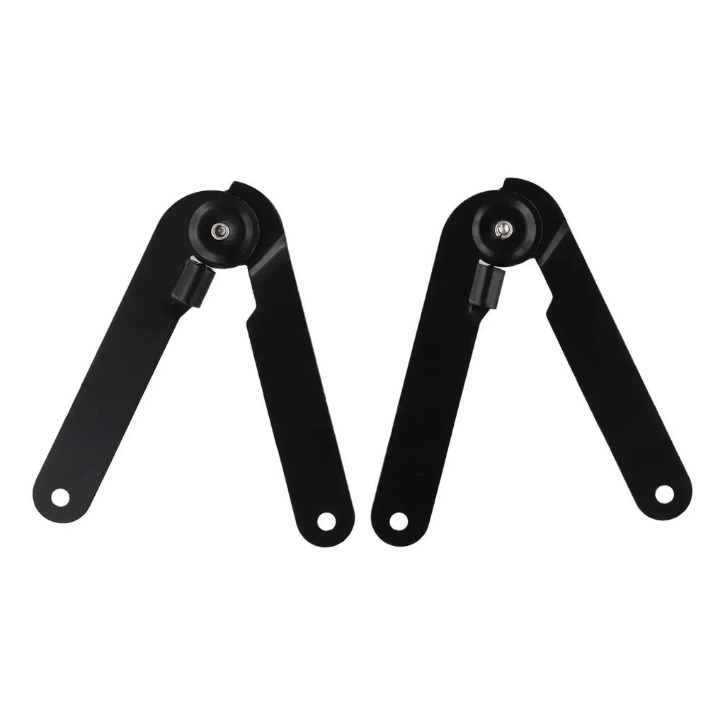 Hinges Kit Folding Hinges Robust Construction Stable Bearing Capacity 180-Degree Opening 180 Degree Opening Hinges For Cabinets