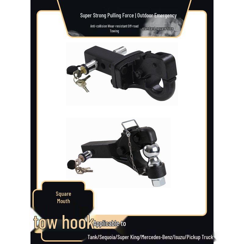 Compatible Tow Hooks for GL350, GLS450, Raptor F150, Tundra Sequoia