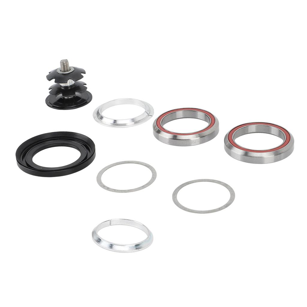 Bikes Headset Aluminum Alloy Double Bearings Colorfast Bicycle Front Fork Bowl Set for 41.8mm