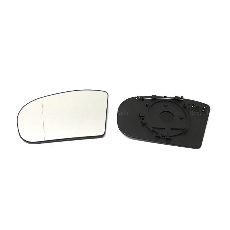 Verre de rétroviseur chauffant pour Mercedes-Benz Classe E Classe C W211 W203, côté gauche ou droit, rétroviseur large, accessoire de voiture
