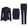 Women's New Chinese Style Professional Suit Set