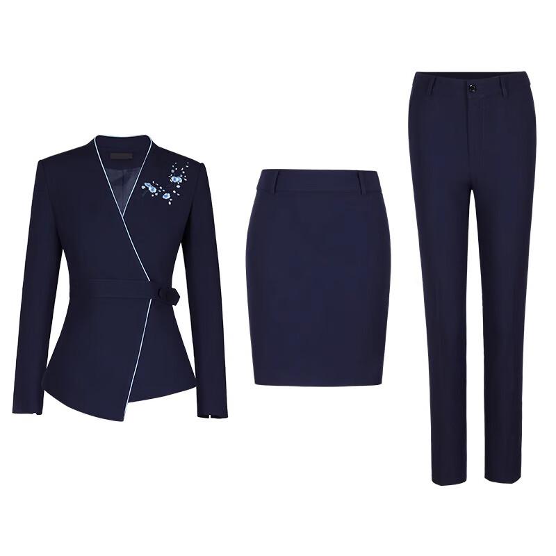 Women's New Chinese Style Professional Suit Set