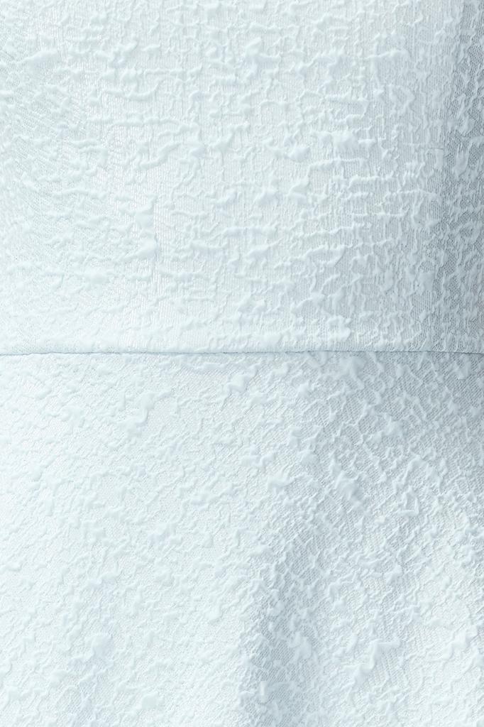 Women's Dress New Season Fashion Blue Skater Stylish Evening Dress with Waist Opening