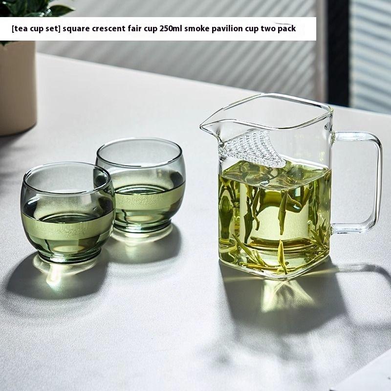 GIANXI Tea Cup Men's Water Cup Office Personal Teacup Home Glass Tea Water Separation Resistant To High Temperature