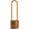 Padlocks - KASP - K12030L70BD - Solid Brass - Key Lock - Yellow-gold
