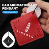 Car Air Freshener Hanging Aromatherapy Fragrance Tablets For Lincoln Navigator Continental Mondeo MKZ MKC Aviator Corsair XX111