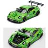 1:64 Toyota Land Cruiser 250 Porsche 911 GT3R Models Alloy Diecast Toys Car Hood Can Opened Metal Body Miniature Cars Kids Gifts