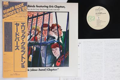 LP Record YARDBIRDS ERIC CLAPTON  Eric Slowhand Clapton RA5902 LEGENDS OF MUSI 1980 Japan Obi Rock Used