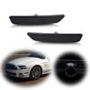 Front Side Marker Light, Light LED, with Smoky Glass for Ford Mustang Bumper 2010-2014.