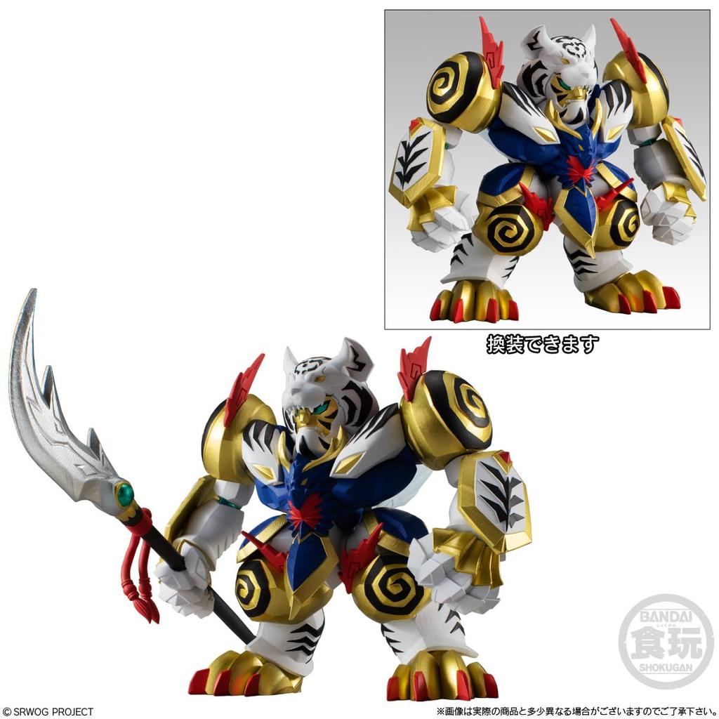 Super Robot Wars OG PŮVODNÍ SBÍRKA 03 (4 ks) Candy žvýkačky (Super Robot Wars Původní generace)