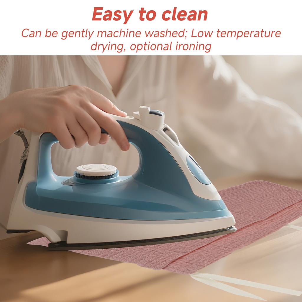 Baby Bedside Hanging Storage Bag Cotton 2 Pocket Baby Crib Organizer Soft Cribs Diaper Storage Bag for Teething Rings Wipes Toy