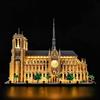 Kyglaring LED Lighting Kit, Compatible with lego Architecture Notre Dame de Paris Model,21061 light Set (lego Sets Not Included) Light Up Your lego!,
