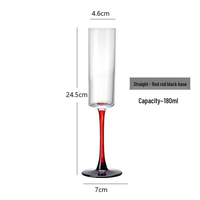 Набор хрустальных бокалов для вина и шампанского ZISIZ