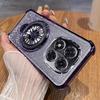 Gyro Holder Glitter Case For Xiaomi Redmi Note 14 Pro Plus 5G 13 12 Turbo 3 4 15C 14C 13C Clear Shockproof Plating Soft Cover
