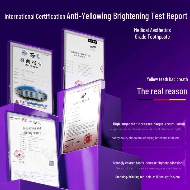 OSXE Color Correcting Whitening Toothpaste