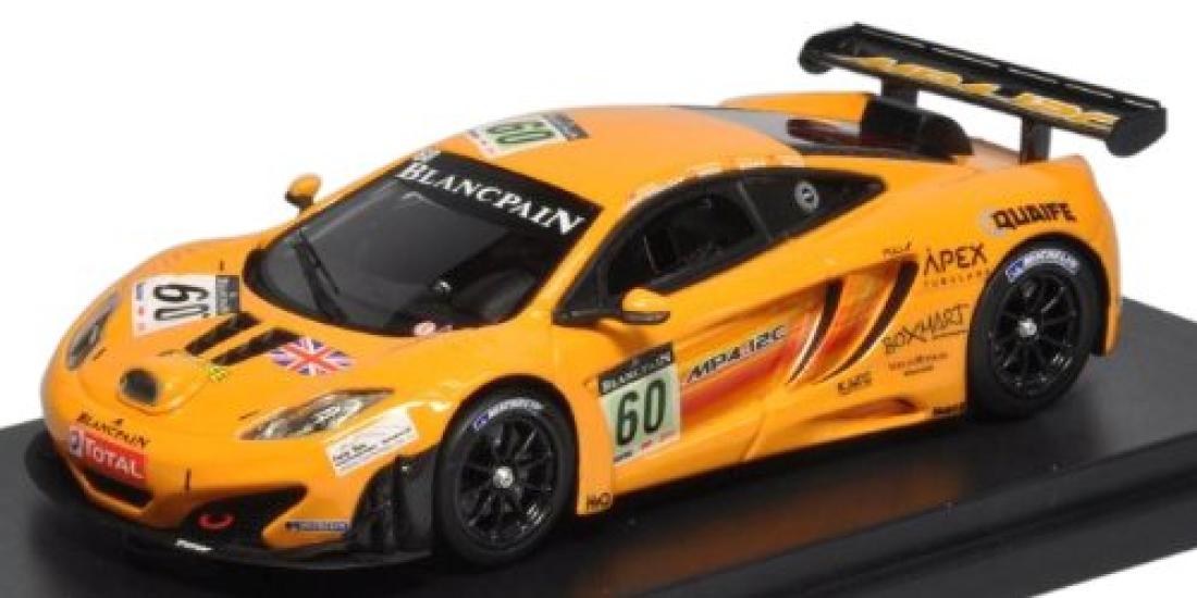 

PEAKO MODEL Масштаб McLaren GT3 Спа 24 часа 2011 Готовая модель 1/43 MP4-12C #60