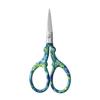 Retro Phoenix Stainless Steel Crane Scissors for Embroidery, Tea, Thread, Household, and Eyebrow Trimming.