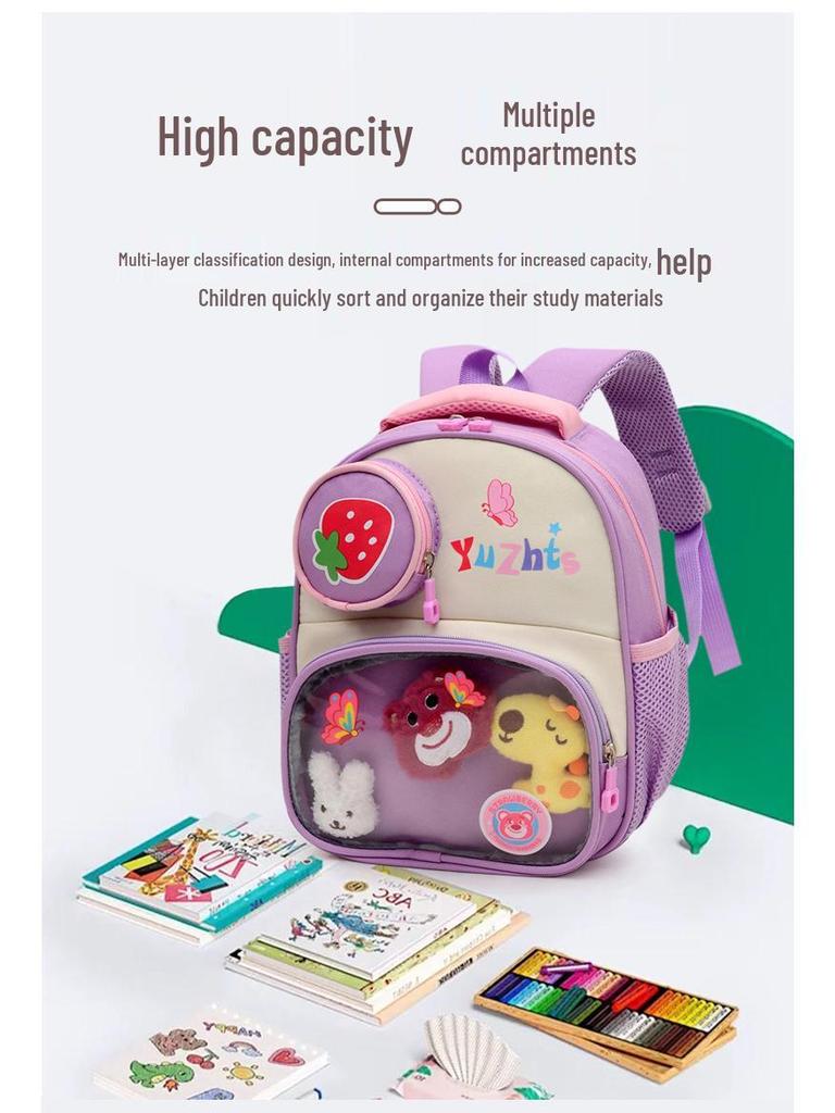 Księżniczka Plecak Kreskówkowy: Duża, Wartościowa Torba Przedszkolna dla Dziewczynek, Nowy Styl 2025