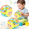 1 шт. 10 см дитяча іграшка Catch Ball Bendy Baby Walker Rattles Develop Intelligence Ball 0-12 Months Plastic Bell Rattle Doll