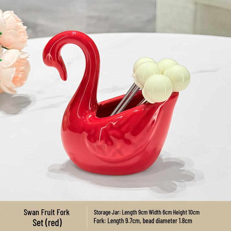 Unicorn Ceramic Fruit Fork