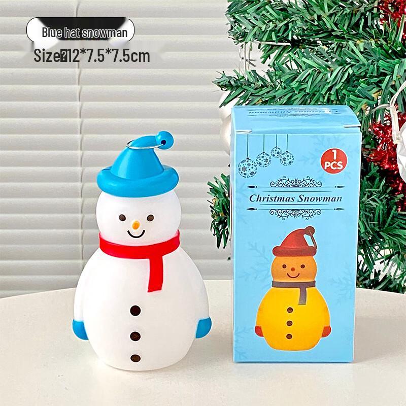 Tragbares LED Schneemann Weihnachts-Nachtlicht