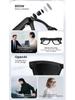 AI Smart Glasses: 800W Pixel, Object Recognition, Real-time Translation, HD Camera for Photo & Video Recording