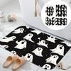 Halloween Bathroom Curtains Spooky Bathroom Ghost Curtains Horror Home Accent For Hotel Restaurant RV Apartment Rental