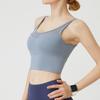 Women's Quick-Dry Shockproof Sports Bra for Cycling, Running, and Yoga with Cross Back Design