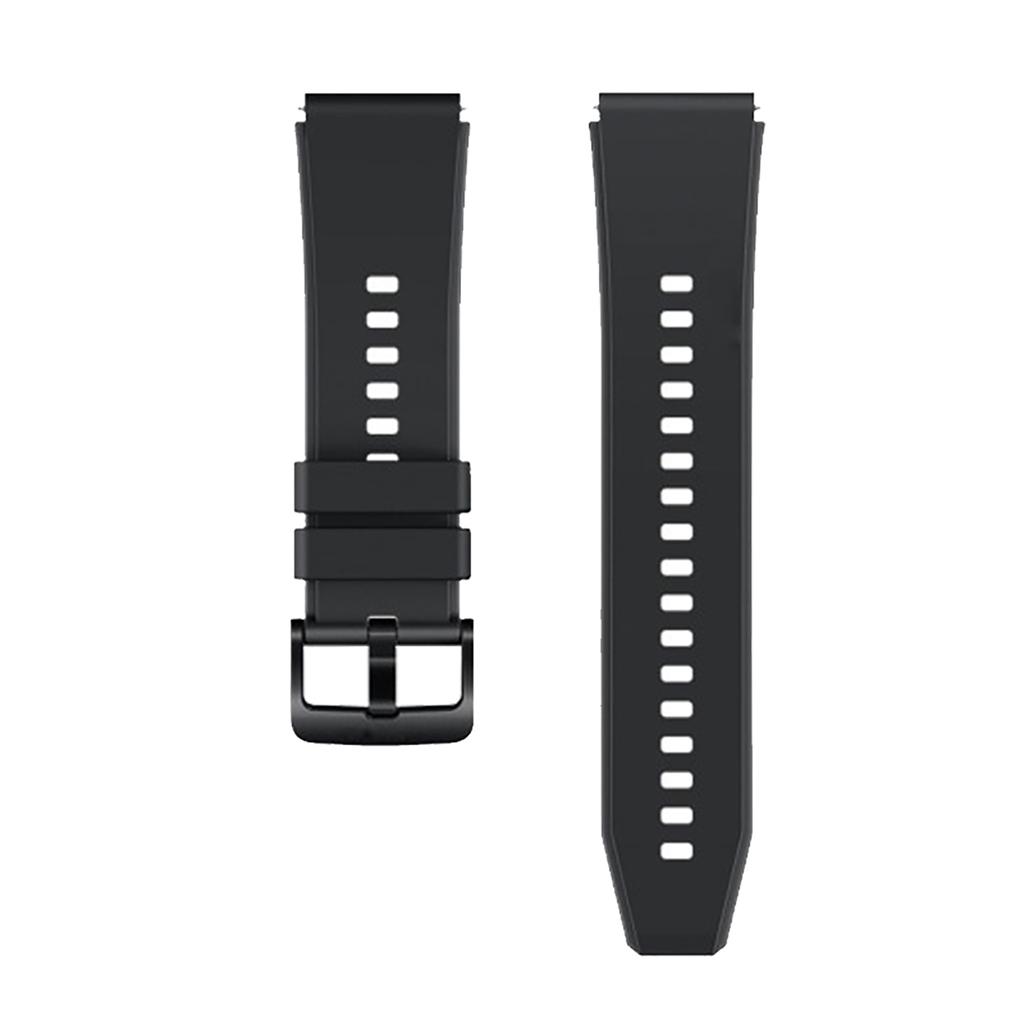 Silikonarmband für Huawei Watch GT 2/3/4/2 Pro/3 Pro/4 Pro/GT 2e 46mm - Schwarz