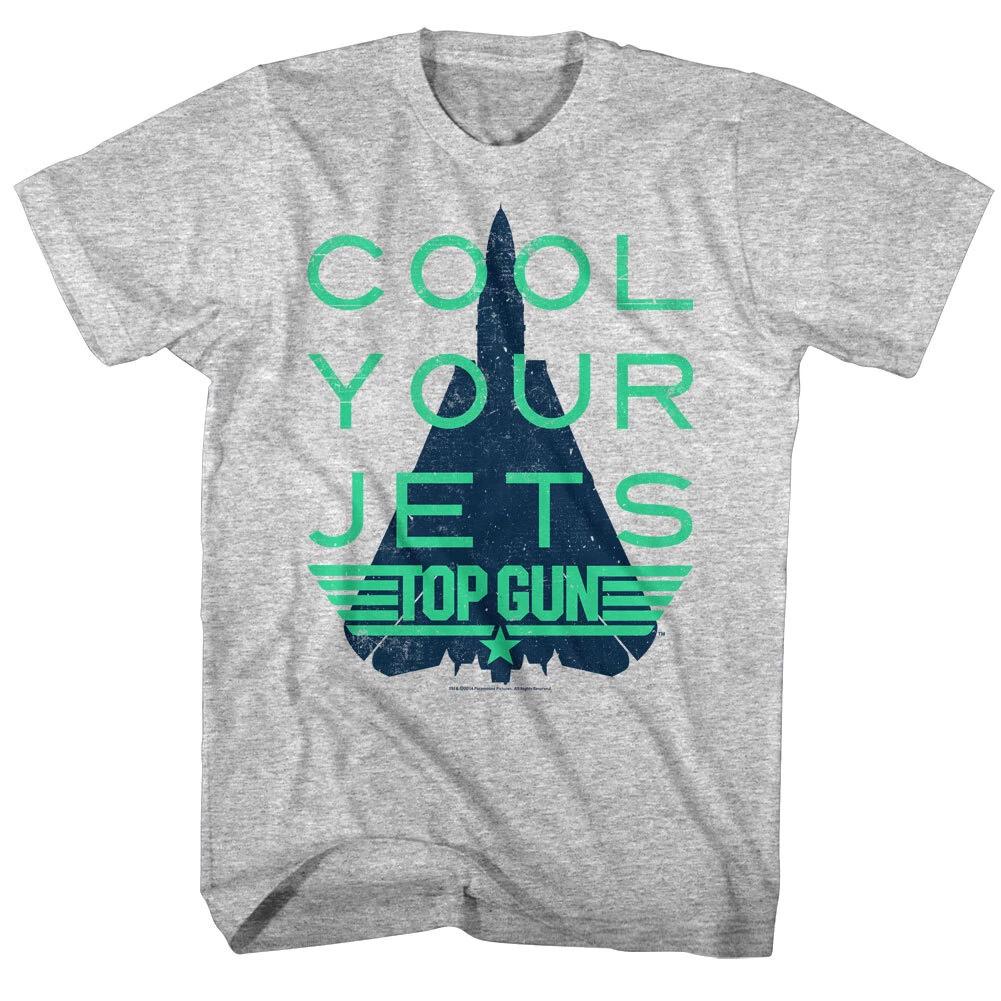 

Top Gun Cool Your Jets Men s Slogan T Shirt 4XL