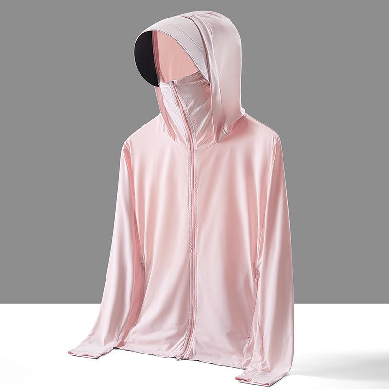 

UPF50+ Women s Summer 2025 Anti-UV Ice Silk Lightweight Quick-Dry Sports Sunscreen Clothing 3XL