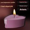 Rose-Scented Long-Lasting Romantic Candles for Low-Temperature Aromatherapy and Sensual Foreplay