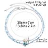 KunJoe Bohemian Mixed Color Rice Beads Starfish Pendant Necklace Set for Women Men Fashion Beach Choker Clavicle Chain Jewelry