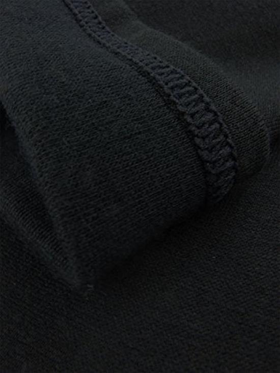 Caron Cotton Blend Stretch Half Made In Size M Women's Leggings, Length, Japan, Black, (SP11505)