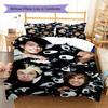 Pierce The Veil Rock Band Skull Print 3 Pieces Duvet Cover Set Music Fan Bedding Set Bedroom Home Decor Without Pillow Core Comforter