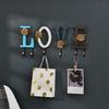 Wall Hanging Hook Coat Hook Wall Decoration Room Door English Letters HOME LOVE Hook Wall Decoration