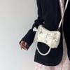 Pearl Bow Armpit Women's Bag Small Fresh Fairy Bag Korean Version Single Shoulder Carrying Crossbody Bag