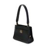 Bally Emblem Fashion Casual Solid Color Grain Leather Tote Shoulder Bag Women bags Black 6306504