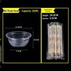 Shangqi 100-Pack Disposable Douli Bowl & Chopstick Set