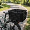 Robust Bike Pet Basket with Liner Rust Resistant Dog Cage