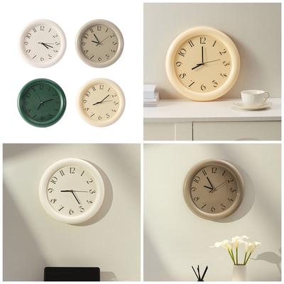 Wanduhr Ornament Einzigartige Mode Kreative Stumme Kunstuhr Dekorative Uhr für Küche Arbeitszimmer Wohnzimmer Zuhause