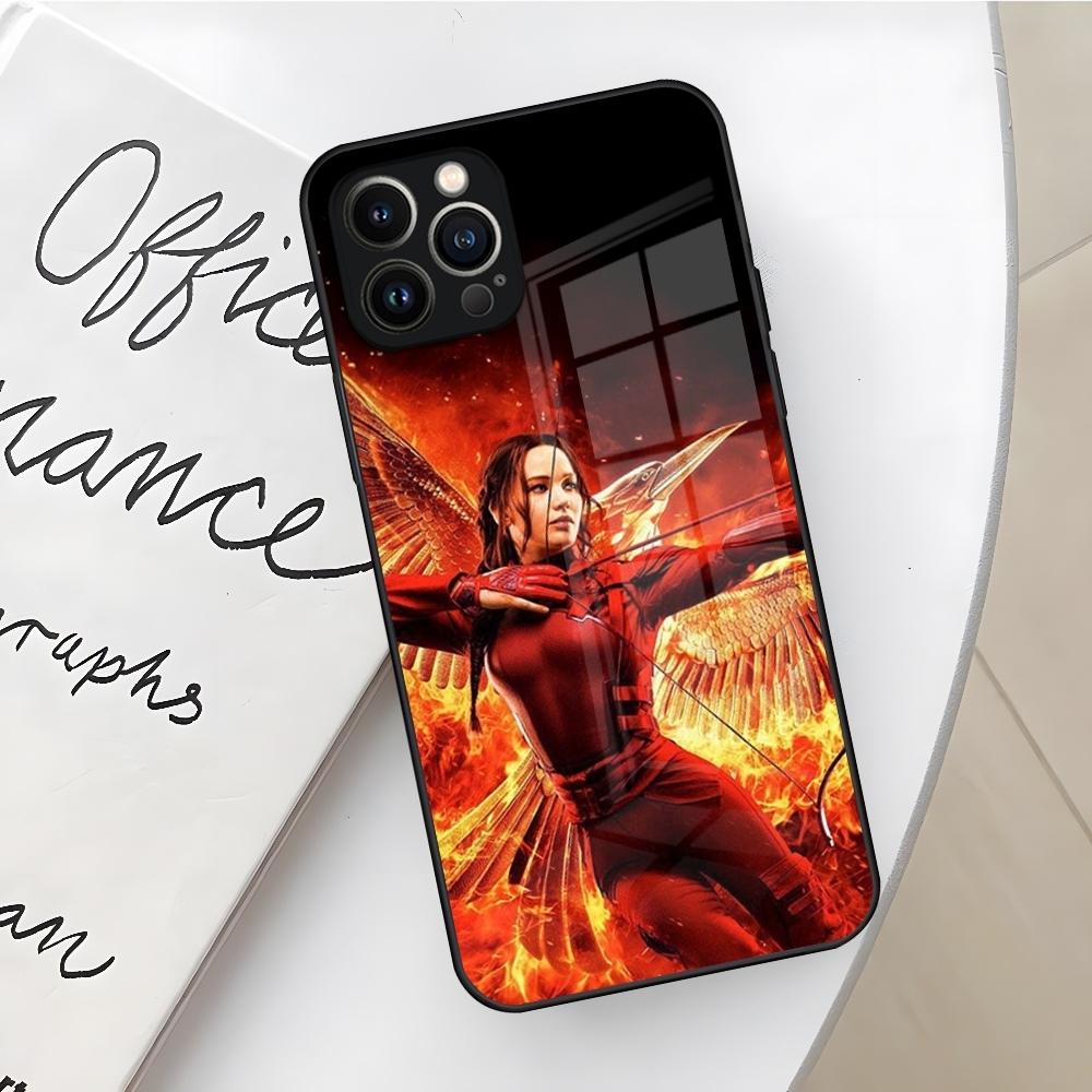 Movie The Hunger Games Phone Case for Iphone 17 16 Air 15 14 12 11 13 Pro Max Mini X Xr Xs Se Puls glass Cover