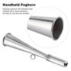 Handheld Foghorn Stainless Steel Fog Horn Removable Mouthpiece Accessory for Boat Parts
