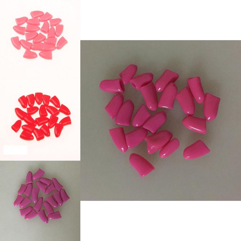 Durable And Cute 20pcs Pet Dog Cat Nail Caps For Safe Claw Protection And Clean Paws