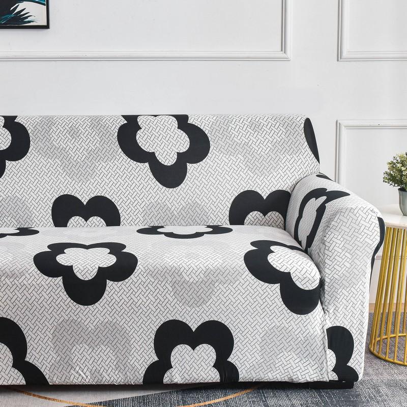 Stretch Couch Cover Non-Slip Sofa Covers For Living Room Sectional Sofa Slipcovers Furniture Protector For Kids Pets Washable