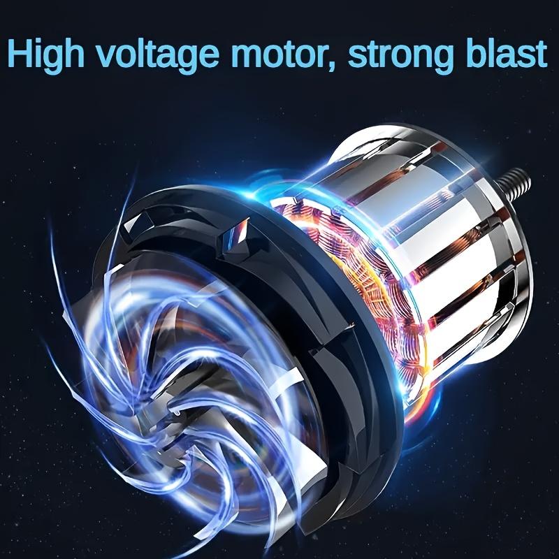 1pc Portable Cordless Car Battery Emergency Starter, Tire Air Pump, Air Compressor To Easily Inflate Tires, LED Display, With Flashlight