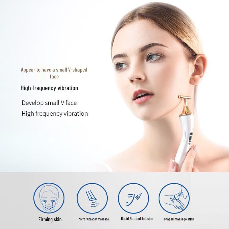 Jinda Golden Bar Facial Beauty Massager