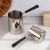 350/600Ml Long Handle Stainless Steel Coffee Pot With Pouring Spout Milk Butter Warmer Pot Stovetop Chocolate Melting Pan