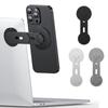 Xiaomi Invisible Magnetic Laptop Phone Holder Computer Monitor Side Cell Phone Slim& Foldable For IPhone16-12 Series Case And All Phone
